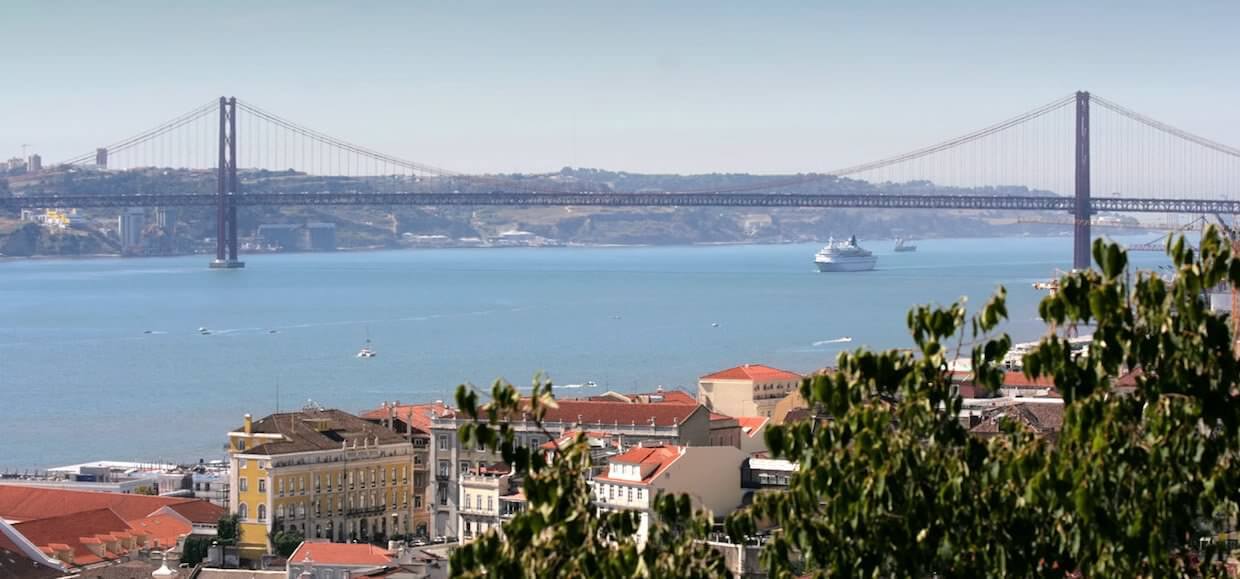 Vista castelo de São Jorge