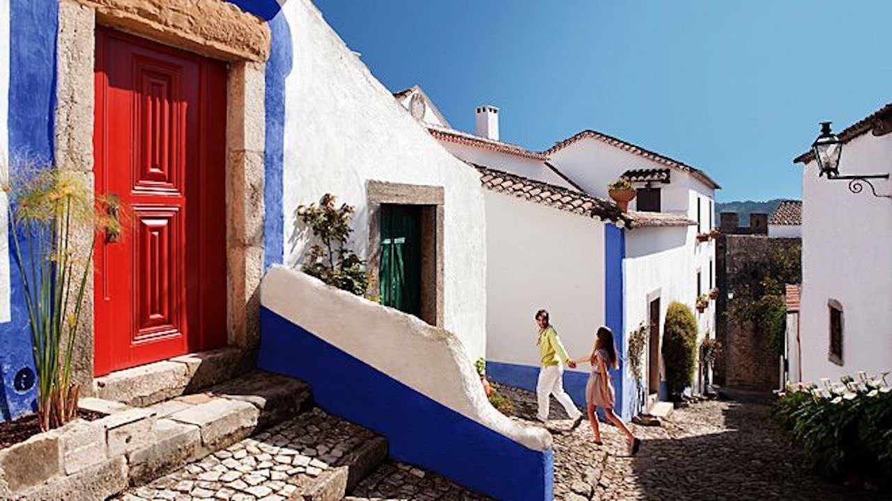 Rua em Óbidos
