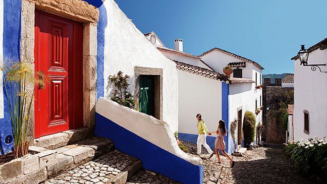 Rua em Óbidos