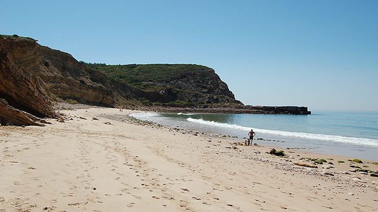 Praia em Sagres